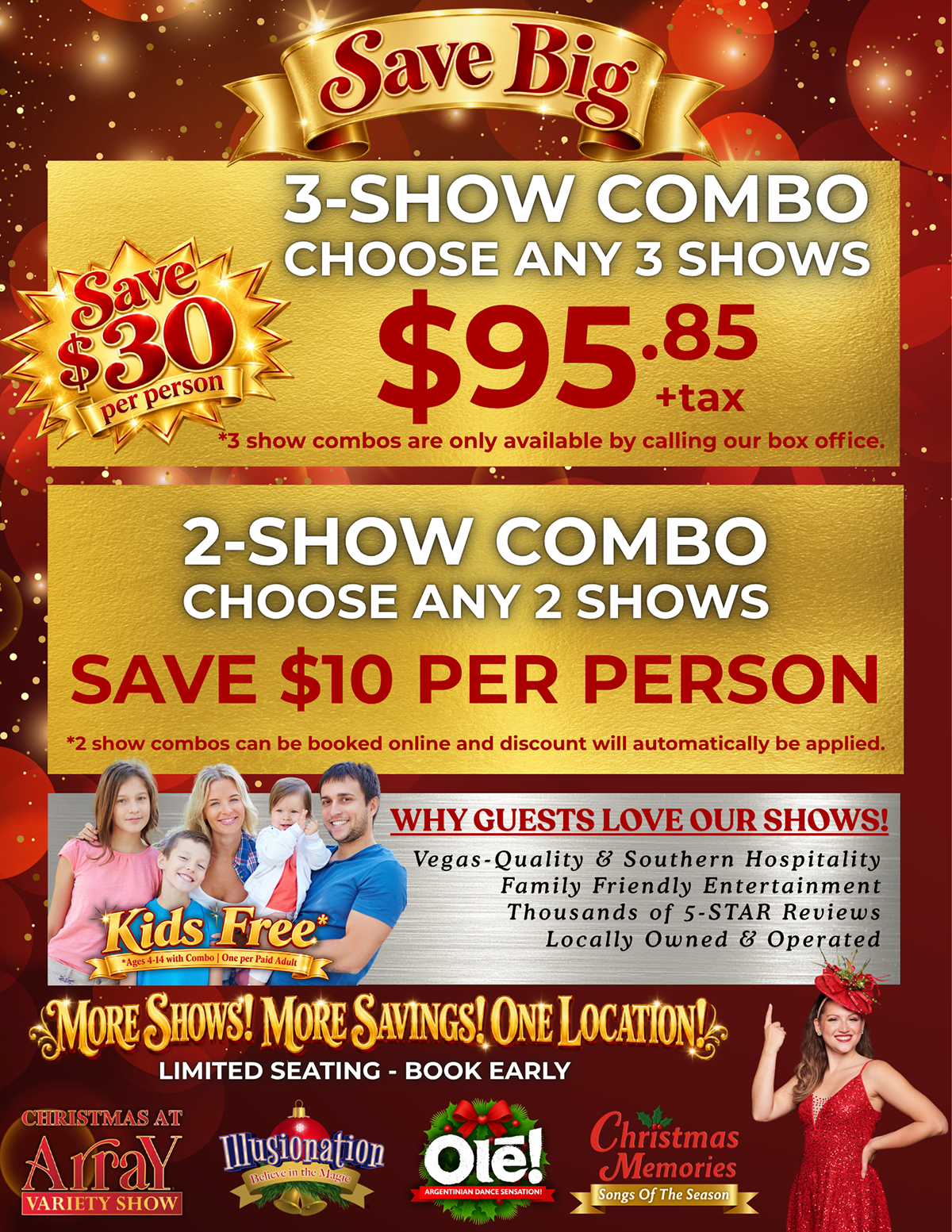 Pigeon Forge Show Discount Tickets